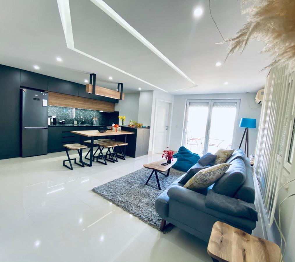 Aqua Blue Lakeview Apartment Ohrid Peštani Eksteriør billede